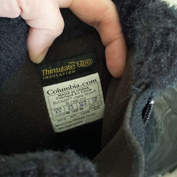 Columbia Bugazip OMNI-TECH® Thinsulate Ultra Snow Boot | Size 8.5 - Picture 6 of 8